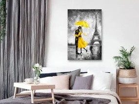 Маса - Парижка мъгла (1 част) Вертикална жълта - 40x60