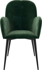 Зелен тапициран трапезен стол Fitz – Støraa