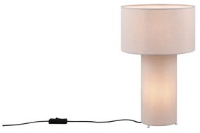 Светлосива настолна лампа (височина 40 см) Bale - Trio