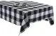 Покривка за маса и салфетки DKD Home Decor Син Памук Бял (150 x 150 x 0,5 cm)