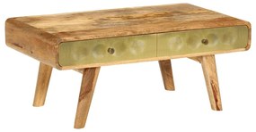 246344 vidaXL Маса за кафе, мангово дърво масив, 90x50x40 cм