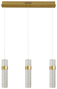 LED полилей на кабел LAGOS LED/24W/230V златен