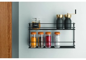 Стенен стоманен органайзер за подправки Pepito – Metaltex