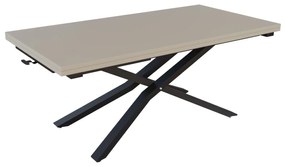 Разтегателна маса с повдигащ механизъм СОРЕНТО - МДФ мат 003 аметист грей