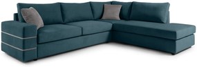 Ъглов диван Holmes-Petrol-Right