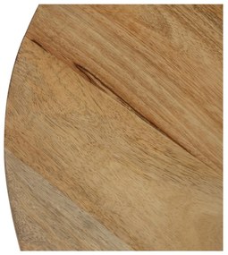 Кръгла масичка за кафе от масивно манго в естествен цвят ø 60 cm Mao – Ixia