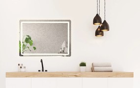 Огледало LED 80x60cm P10407