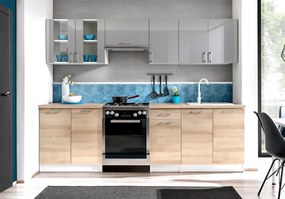 Състав на кухня Eco 2.6-Fusiko-Gkri Gualistero