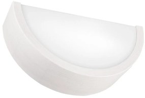 Аплик NATURAL 1xE27/60W/230V бял/бор