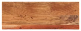 370907 vidaXL Плот за маса, 90x40x2,5 см, правоъгълен, акация масив