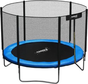 Градински батут за деца с предпазна мрежа и стълба 8FT - Ø 252 cm