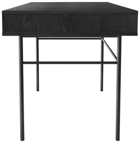 Писалище на черни райета, 130 x 60 cm - Woodman