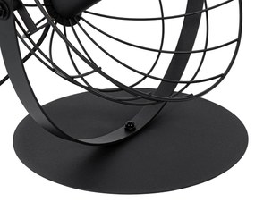 Индустриална настолна лампа черна регулируема - Hanze