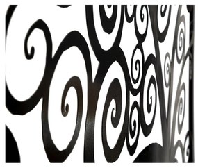 Метална декорация за стена 100x100 cm Three Plus - Mauro Ferretti