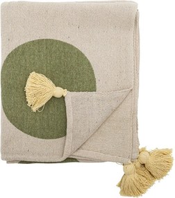 Кремаво бебешко одеяло 130x160 cm Clennie – Bloomingville Mini