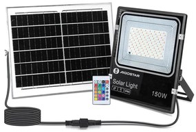 Aigostar - LED RGB Димируем соларен прожектор LED/150W/3,2V IP66 + д.у.