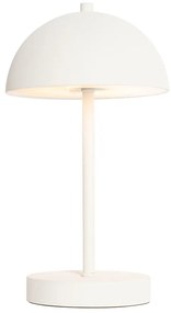 Настолна лампа за външна употреба бяла акумулаторна с 3-степенна димиране - Keira