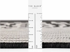 Черен/кремав килим за открито и закрито 120x170 cm Haringey Acacia – Ted Baker