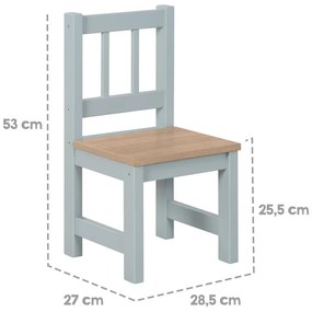 Детски комплект за хранене 3 бр. Woody - Roba