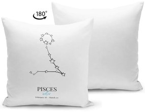 Възглавница с пълнеж Риби, 43 x 43 cm - Kate Louise