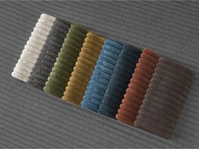 Тъмносив диван от рипсено кадифе 242 cm Giorgia – Bobochic Paris