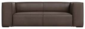 Кафяв кожен диван 212 cm Madame - Windsor &amp; Co Sofas