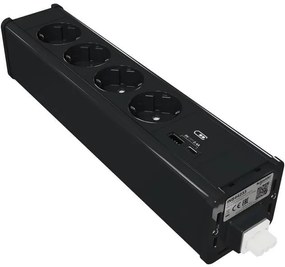 SE Модул 4х шуко и 2хUSB тип A+C цвят Антрацит Unica System+ - INS44233