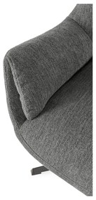 Сиво кресло Odette – Marckeric