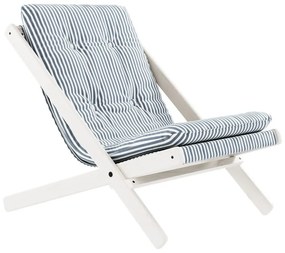 Бял/светлосин фотьойл Boogie - Karup Design