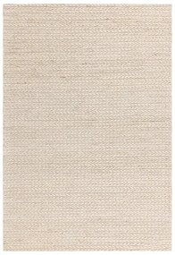Кремав ръчно изработен ютен килим 160x230 cm Oakley – Asiatic Carpets