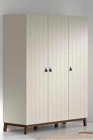 Бежов детски гардероб 149x196x58 cm Sezane – Vipack