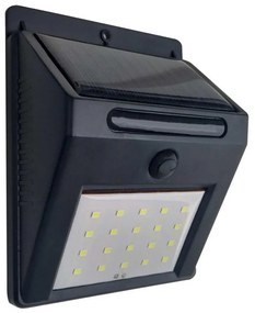 LED Соларен аплик LED/3W/3,7V 1200 mAh IP44
