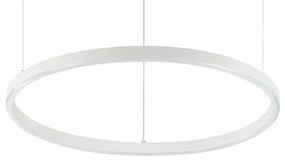 Ideal Lux - LED Пендел ORACLE SLIM LED/29W/230V 2700K Ø 50 см бял