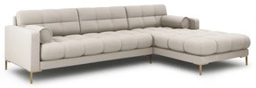 Бежов ъглов диван (десен ъгъл) Bali – Cosmopolitan Design