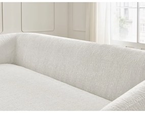 Бял шенилов сгъваем диван 228 cm Neyo – Bobochic Paris