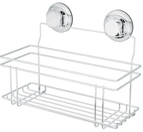 Самоносеща метална етажерка за баня в сребристо Bestlock Bath - Compactor