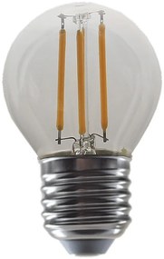 Филаментна LED крушка, E27 G45, 4W, 470lm, 4000K