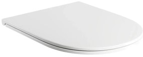 OMNIRES OTTAWASPDEBP - Тоалетна седалка SoftClose OTTAWA, бял гланц
