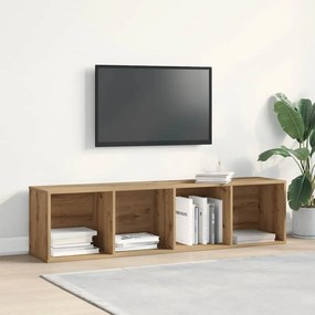 855973 vidaXL ТВ шкаф Artisan Oak 120x34x37 cm Инженерна дървесина