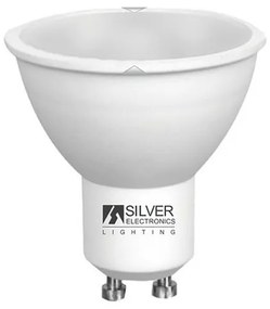 LED двуцветна крушка за лампа Silver Electronics ECO GU10 7W 3000K (топла светлина)