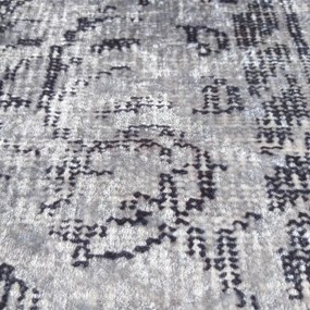 Сив килим с ориенталски десен Ширина: 80 см | Дължина: 150 см