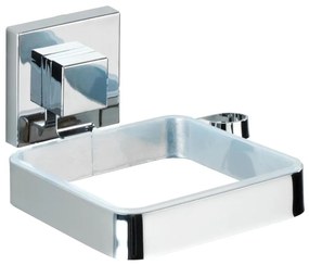 WENKO 22682100 -Държач за сешоар VACUUM-LOC QUADRO ED 13,5x14 cm сребрист/хром