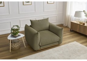 Светлозелено кресло Ernest – Bobochic Paris