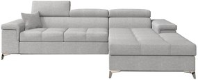 Ъглов диван Osby-Right-Gray Light