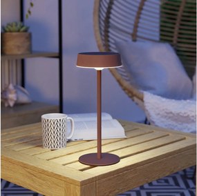 Eglo 75879-LED Настолна соларно-презареждаема лампа SIMERI LED/3W/5V 1800mAh IP44 оранжева