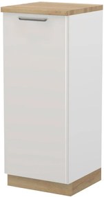 Висок подов шкаф Modena K14-60-1KF-White - Gray light