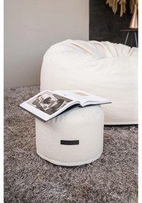 Кафяв пуф от букле Mini – SLOWDOWN