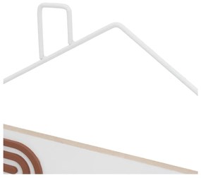 Бяла стенна закачалка Arch – Casa Selección