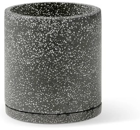 Комплект от 2 тъмносиви саксии, ø 26 cm Terrazzo - Bonami Selection