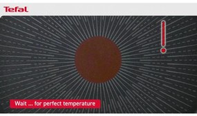 Грил тиган Tefal E2294074 GRILP 26 RND IC G6 UNLIMITED CA, 26 см, Thermo-Signal & Fusion, Без PFOA, Индукция, Черен